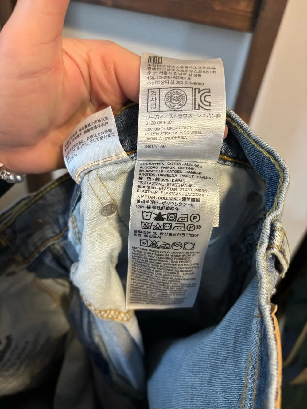 Levi's Men's 502 Regular Taper Jeans - 34x24